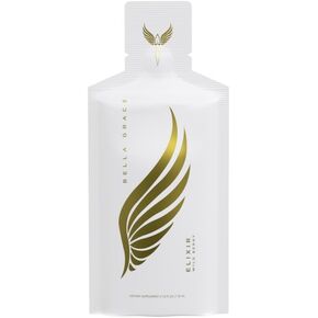 Bella Grace Elixir Collagen Peptides Supplement for Skin Care & Health with Verisol Collagen, AstaReal Astaxanthin, and Cat’s Claw, Supports Collagen Regeneration, Antioxidant Protection, 30 Servings
