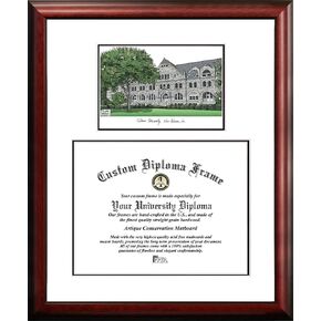 Campus Images LA995V Tulane University Scholar Diploma Frame, 14" x 17"
