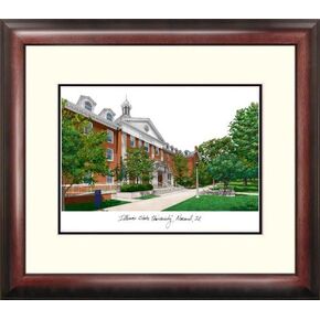 Campus Images IL966R Illinois State Alumnus Framed Lithographic Print