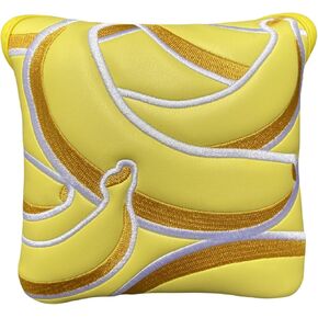 Golf Mallet Putter Head Cover Headcovers Fruit Style Golf Square Mallet Putter Cover with Magnetic Closure - Premium Golf Club Covers Accessories for Men