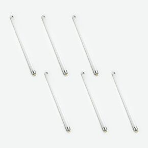 lumenivo F13T5CW Fluorescent Bulbs 21 Inch CFL 13 Watt Light Bulbs T5 4100K Cool White - G5 Miniature Bipin Base - for Under Kitchen Cabinets, Counters, and Others - 6 Pack