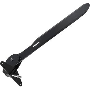 VGEBY Canoe Rudder Aluminium Alloy Kayak Fishing Boat Rudder Foot Direction Control Tackle Kit Rowing Supplies Kayak Rudder Kayak Rudder Metal