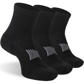 Men's Women's 90% Merino Wool Ankle Athletic Business Casual Running Arch Support Everyday Thin Wool Socks