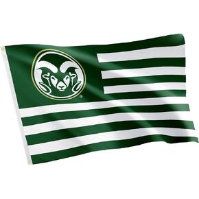 Desert Cactus Colorado State University Flag Rams CSU Flag Banners 100% Polyester Indoor Outdoor 3x5 feet Flags (Nation)