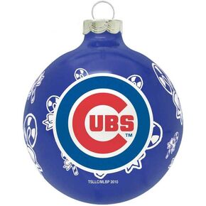 MLB Chicago Cubs Traditional 2 5/8" Ornament