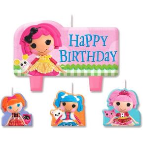 Cake Candle Set | Lalaloopsy Collection | Party Accessory