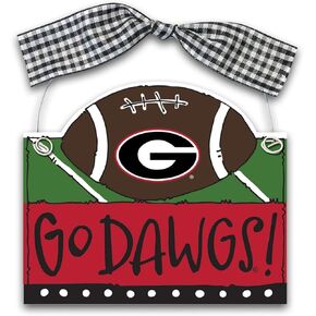 Magnolia Lane 70112 University of Georgia Football Ornament