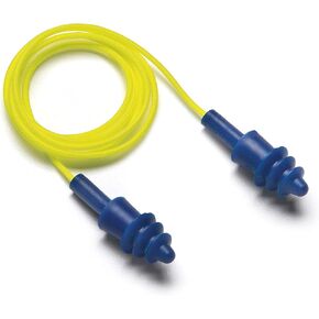Pyramex RPD2001 Series Reusable Corded Metal Detectable Earplugs 100 Pair Per Box