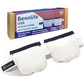 Microwave Heated Eye Mask, Heat and Cold Therapy Sleep Eye Mask, Moist Heat Eye Compress Relief for Dry Eyes, Pink Eyes, Stye, Puffy, Eye Fatigue