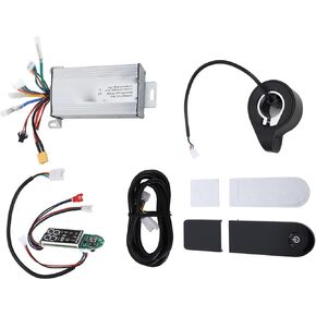 Scooter Controller Kit, DC36V 350W Electric Scooter Controller Kit Circuit Board Kit with Dashboard Thumb Throttle for Xiaomi M365 1s Pro Pro2 Imitation Version YFS