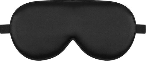 Eye Mask for Sleeping, Soft and Comfortable Fabric, Soft Eye Cover Eyeshade for Night Sleeping, Travel, Nap(Black, 1pcs) in Saudi Arabia