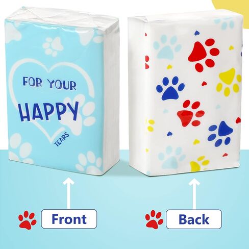 100 Packs Pocket Tissues Travel Packs Bulk Travel Tissues Wallet Facial Tissues 3 Ply 9 Sheets Per Pack for Your Happy Tears Portable Individual Tissue Packs for Guests Wedding Car Travel School Work in Saudi Arabia