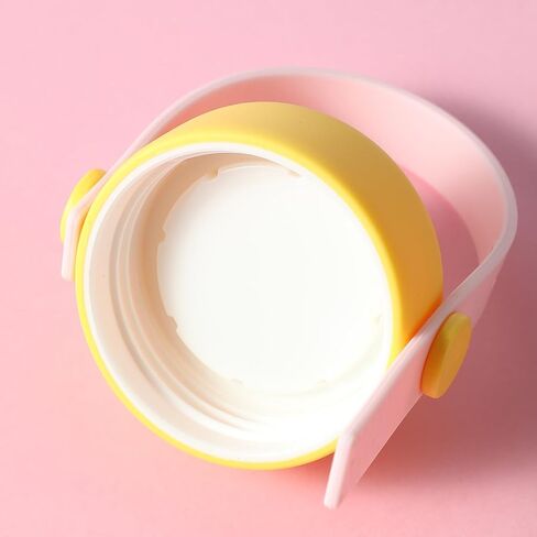 مينيسو ديزني ويني ذا بوه زجاجة مياه بلاستيكية باردة مع مقبض 600 مل قارورة مانعة للتسرب قابلة لإعادة الاستخدام للبنين والبنات in Kuwait