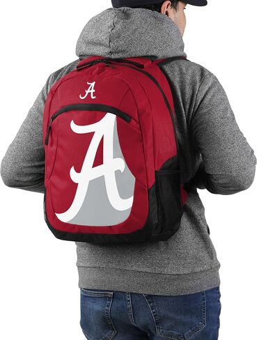 FOCO Alabama Crimson Tide NCAA Colorblock Action Backpack in Saudi Arabia