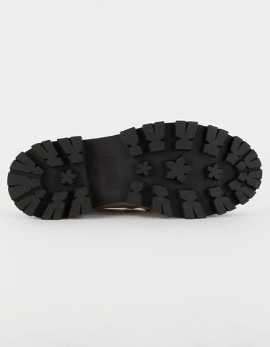 حذاء MIA النسائي Gabina Lug Sole Loafers كاجوال - أسود in Saudi Arabia