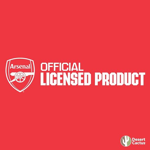 شعار Desert Cactus Arsenal FC ذو وجهين 3 طبقات لكرة القدم، لافتات علم المدفعية 100% بوليستر أعلام داخلية وخارجية (علم المنزل B) in Saudi Arabia