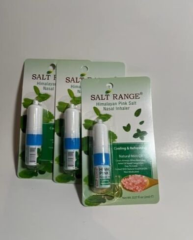 Himalayan Pink Salt Nasal Inhaler 3 Pack in Saudi Arabia