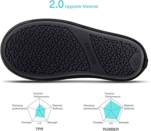 أحذية مائية للأطفال من SEEKWAY للأطفال الصغار والأولاد والبنات، جوارب مائية سريعة الجفاف ومضادة للانزلاق للرياضات الخارجية وحمام السباحة والشاطئ والمشي باللون الأسود in Kuwait