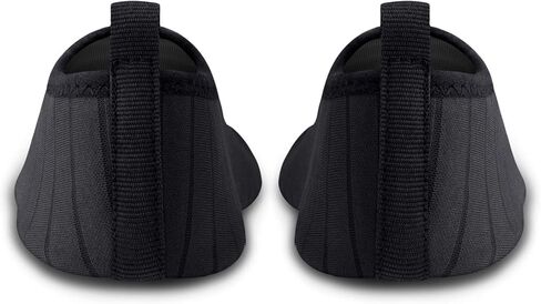 أحذية مائية للأطفال من SEEKWAY للأطفال الصغار والأولاد والبنات، جوارب مائية سريعة الجفاف ومضادة للانزلاق للرياضات الخارجية وحمام السباحة والشاطئ والمشي باللون الأسود in Kuwait