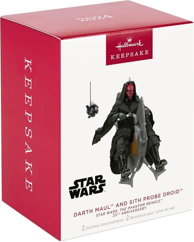 Hallmark Keepsake Christmas Ornament 2024, Star Wars: The Phantom Menace 25th Anniversary Qui-Gon Jinn, Gifts for Star Wars Fans in Saudi Arabia
