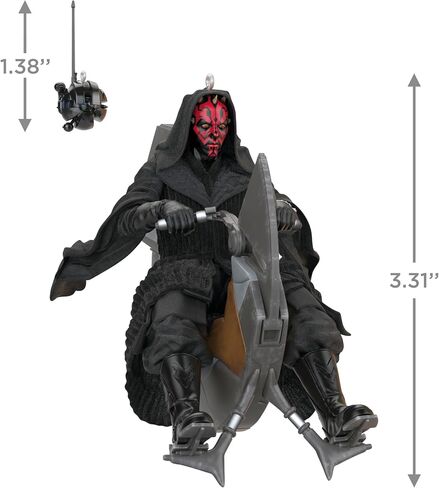 Hallmark Keepsake Christmas Ornament 2024, Star Wars: The Phantom Menace 25th Anniversary Qui-Gon Jinn, Gifts for Star Wars Fans in Saudi Arabia