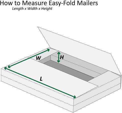 Boxes Fast BFM30226 Jumbo Easy-Fold Cardboard Mailers, 30 x 22 x 6 Inches, Corrugated Die-Cut Shipping Boxes, Fold Over Mailers, Multi-Depth, Large White Mailing Boxes (Pack of 20) in Saudi Arabia