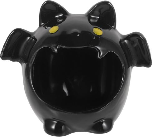 Yardwe Halloween Candlestick Creative Tealight القوطية شمعة حامل Tealight شمعة حامل حامل شموع الهالوين حامل شموع مستدقة ديكور الهالوين لطيف زخرفة رف السيراميك in Kuwait