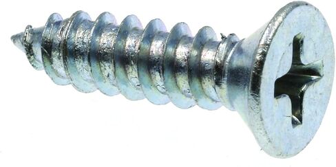 Prime-Line 9016983 Sheet Metal Screw, Self-Tapping, Flat Head Phillips, #10 X 3/4 in, Zinc Plated Steel, Pack of 100 in Saudi Arabia