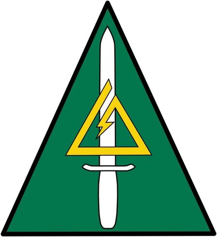 Delta Force OriginalStickers0239 مجموعة من ملصقين (2X)، كمبيوتر محمول، سيارة، شاحنة، مقاس 4 بوصات على الجانب الأطول in Kuwait