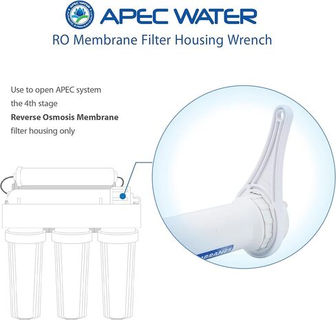 أنظمة المياه APEC WRENCH-MEM RO لغشاء نظام تصفية المياه بالتناضح العكسي in Kuwait