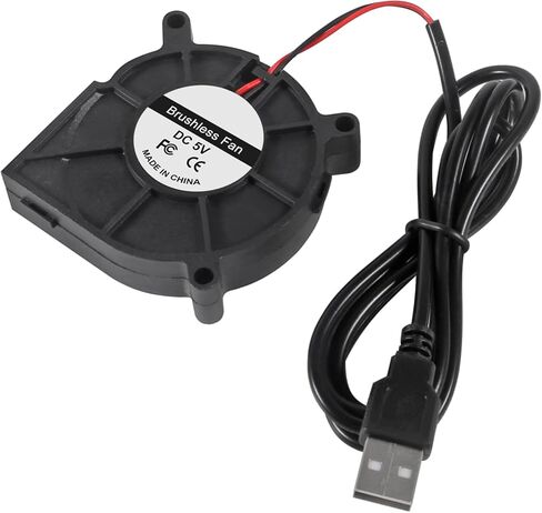 4 عبوات 5 فولت USB منفاخ مروحة 60 مم، 60 مم × 60 مم × 15 مم بدون فرشاة تيار مستمر مروحة تبريد للإلكترونيات ثلاثية الأبعاد لتبريد الطابعة، مشاريع التبريد DIY in Kuwait