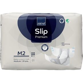 Abena Slip Premium Incontinence Briefs, Level 2, (Extra Small To Extra Large Sizes), Small, 28 Count