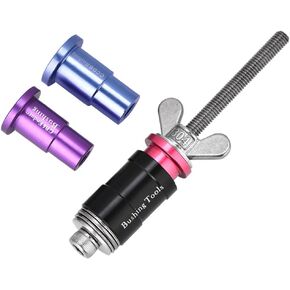 Cycle Chain Crank Extract Rear Shock Bushing Tool Bike Shock Eyelet Bushing Removing Removal Install Tool for Rockshox fusion DU Shock Bushing Tool rockshox rear shock bearing du bushing removar