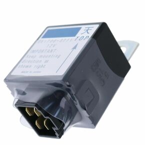 12V Time Delay Relay Solenoid T0070-31410 1J321-60242 061700-3771 for Kubota D1005 Engine M5030 M6800 B1550D B1550D B1550HST B1750HST B2150E L2900DT L3010DT L3300DT L3410DT L3600DT