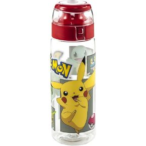 Zak 25-oz Pokemon Water Bottle with Flip-Top Cap & Carrying Loop- by, BPA-Free and Break Resistant
