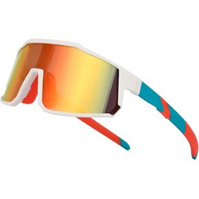 Youth Sunglasses Polarized Baseball Sunglasses for 8-14 Boys Girls Kids UV400 Sports Softball Cycling Glasses