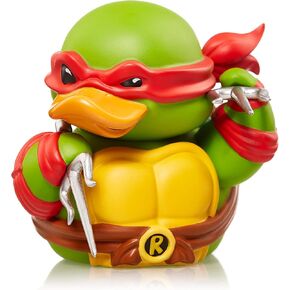 TUBBZ Boxed Edition Raphael Collectible Vinyl Rubber Duck Figure - Official Teenage Mutant Ninja Turtles Merchandise - Action Video Games, TV & Movies