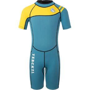Kids Wetsuit for Youth Teenager,Zip Neoprene Wet Suits for Boys Girls to Keep Warm in Cold Water Diving Surfing Swimming