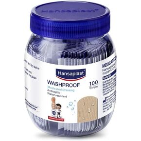 Hansaplast Silverhealing Washproof Bandage - 100 Strips