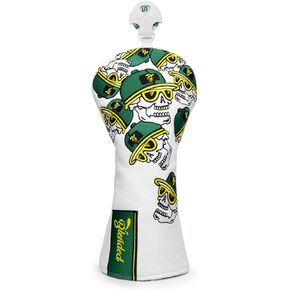 Golf Club Covers Funny Skeleton Golf Head Covers Driver Covers Fariway Wood Headcover Hybrid Covers Leather Golf Headcover with Number Tag for All Brand in Kuwait