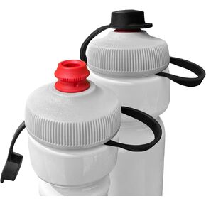 2-Pack Mud Guard with Durable Handle for Polar Bottles - Fits Red Nozzles Only - Bottle Top Not Included - BPA-Free, Phthalate-Free, Lead-Free Silicone Muck Cap/Mud Cap