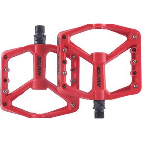 Mountain Bike/MTB Pedals Bicycle Flat Pedals Aluminum 9/16" Sealed Bearing Lightweight Platform for Road Mountain BMX MTB Bike