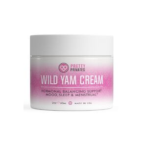 Organic Wild Yam Cream for Hormone Balance - Natural Wild Yam Root Cream for Hormone Support - Wild Yam Comfort Cream - Mood, Sleep, Menstrual Support for Women With Wild Yam Oil Extract - 2oz (60 ml)