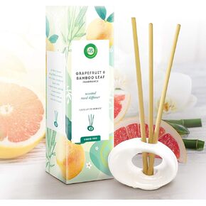 Air Wick Scented Reed Diffuser Cedar Wood and White Musk Fragrance (Warning: Do Not Burn)