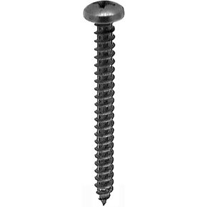 50#8 X 1-1/2" Black Oxide Phillips Pan Head Tapping Screws