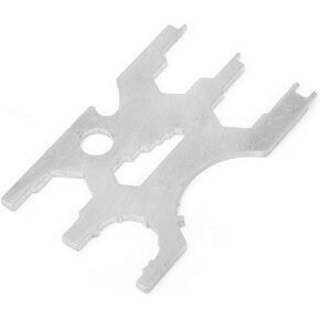 Stainless Steel Scuba Diving Multi Tool Regulator Credit Card Kits Repairing Equipment for Divers