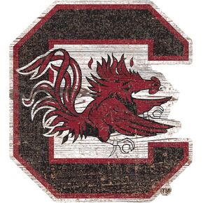 Fan Creations NCAA South Carolina Fighting Gamecocks Unisex University of South Carolina Team Logo 8in Cutout, Team Color, 8 inch