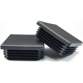 OGC (4 Pack) - 2 3/8 Inch Square Tubing for Plastic Plug Cap Cover Tube Durable Chair Glide Insert Finishing Plugs