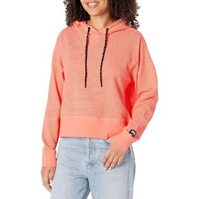 DKNY Women's Hoodie Sprint Mesh Top