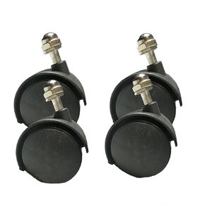 4 Packs Universal Wheel Pulley Caster Heater Wheels for Gree Pioneer Midea Electric Heater, Rollerblade Casters Replacement